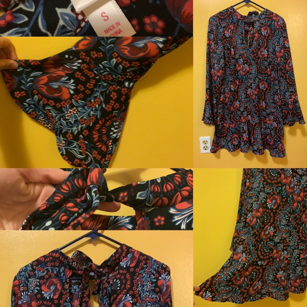 Fun floral dress